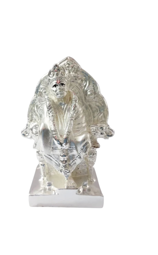 Silver Sai Statue