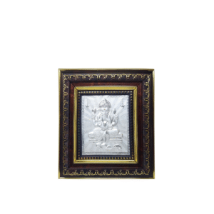 Lord Ganesha Silver Photo Frame