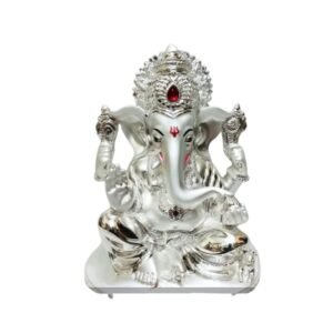 Silver Ganesh statue
