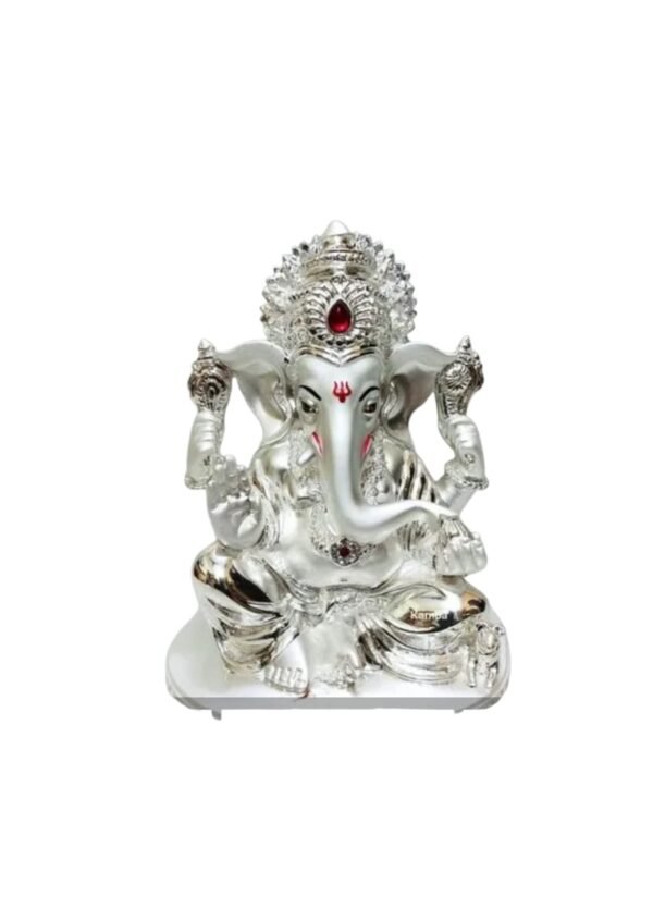 Silver Ganesh statue