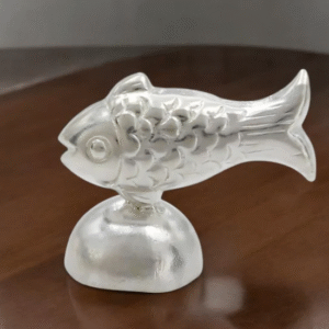 Real Sterling Silver Fish for Lal kitab red book