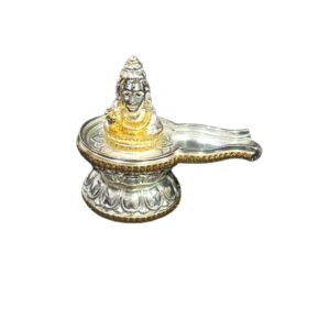 Shivling Silver Statue