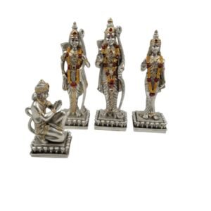Ram Parivar Silver Statue