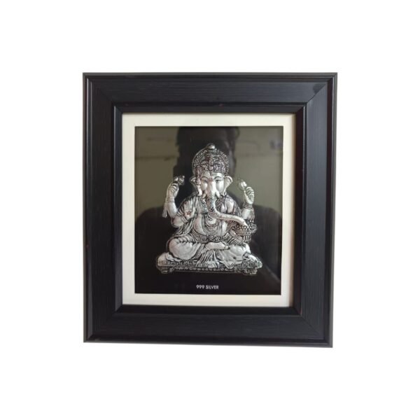 Lord Ganesh silver photo frame [jyoti 1]