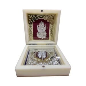 Lord Ganesh Silver Photo Frame