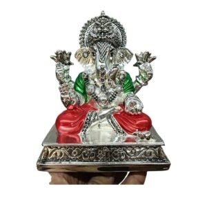 Lord Ganesh Silver Statue