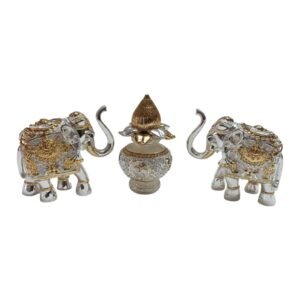 Elephant Silver Statue